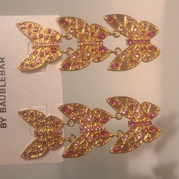 Sugarfix butterfly dangling earrings - Picture 2 of 4